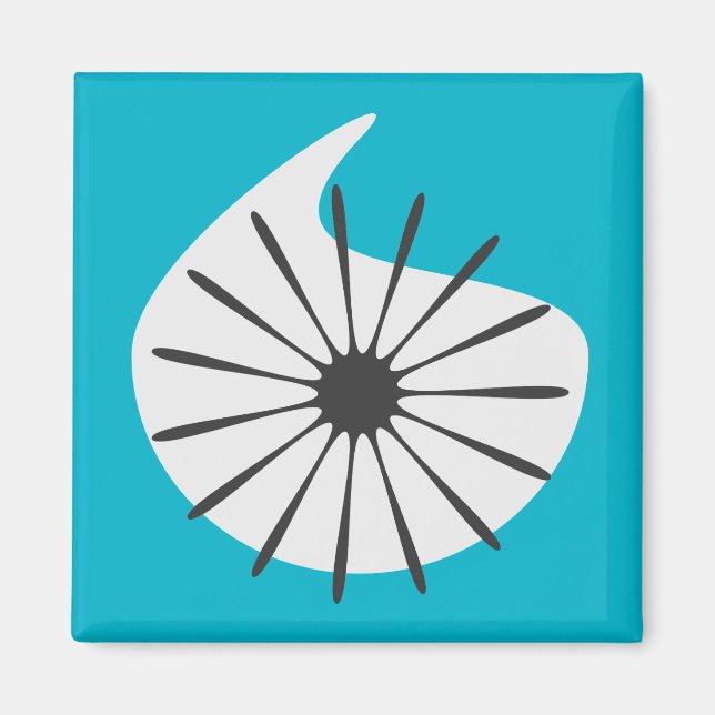 Imán Magnates modernos de cocina de medio siglo (Frente)