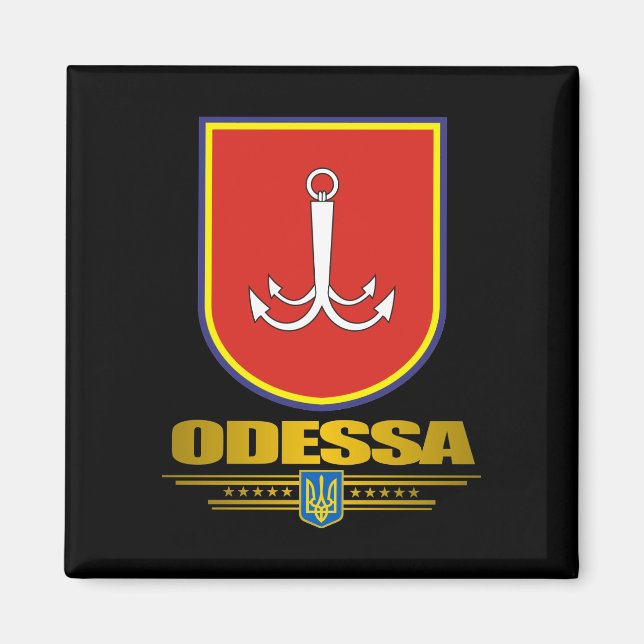 Imán Magnates "Odessa COA" (Frente)