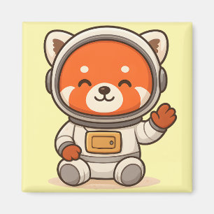 Imán Magnates Panda Rojo Adorables Fun Kitchen Access