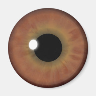 Imán Magnates redondos de Personalizado Guay Eyeball Ir