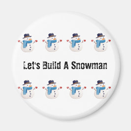 Imán Magnates Snowman