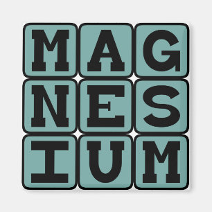 Imán Magnesio, Elemento Químico