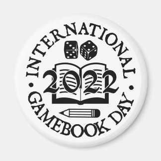 Imán ¡Magnet 2022, Día Internacional del Libro de Juego