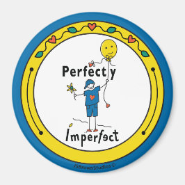 Imán Magnet 2B_Round 3" Perfectamente imperfecto