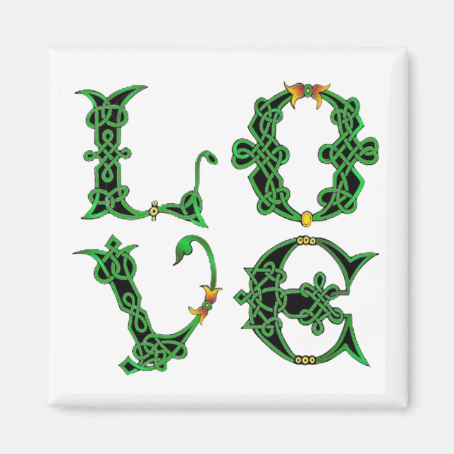 Imán Magnet-A Celtic Love (Frente)