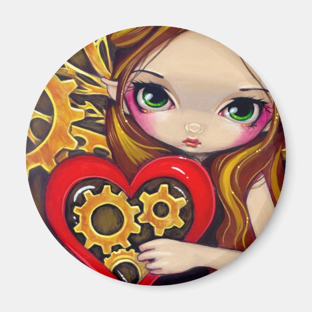 Imán Magnet "A Clockwork Valentine" (Frente)