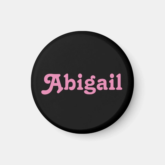 Imán Magnet Abigail (Frente)