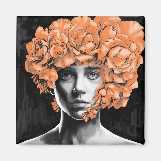 Imán Magnet Abstract Canvas Prints: A Journey into the  (Frente)