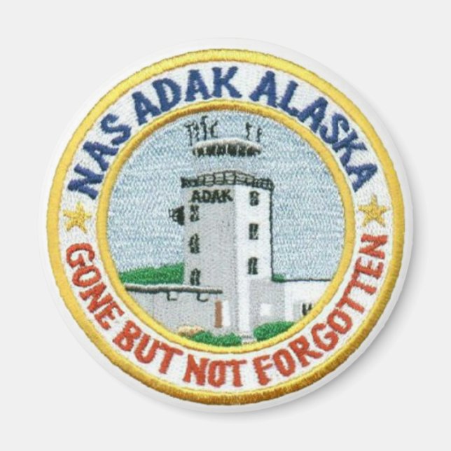 Imán Magnet Adak "Se fue pero no se olvidó" de NAS (Frente)