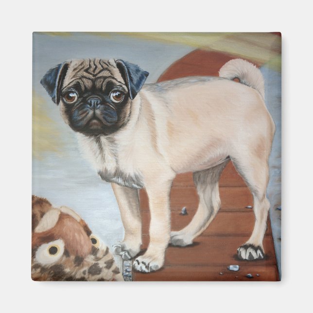 Imán Magnet Adorable Mischief (Frente)