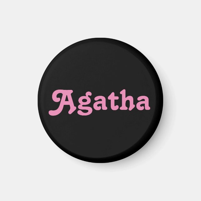 Imán Magnet Agatha (Frente)