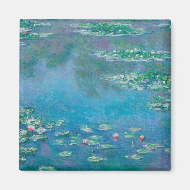 IMÁN MAGNET: "AGUAS" DE MONET (Frente)