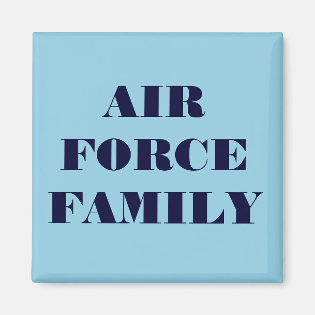 Imán Magnet Air Force Family (Frente)