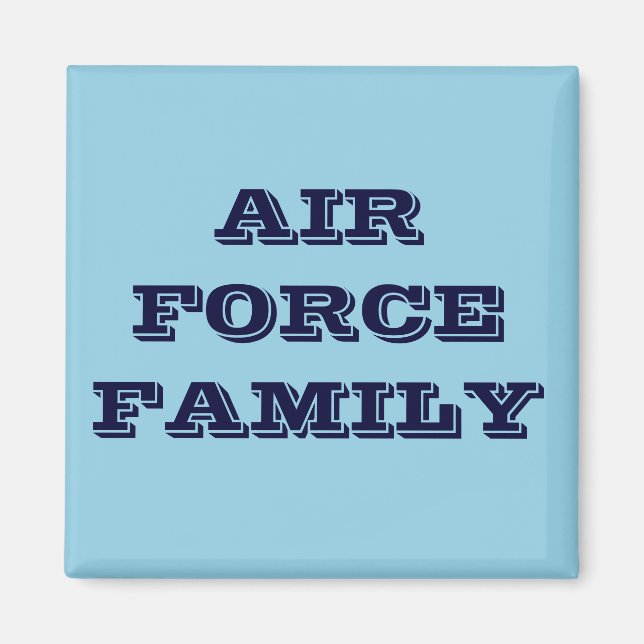 Imán Magnet Air Force Family (Frente)