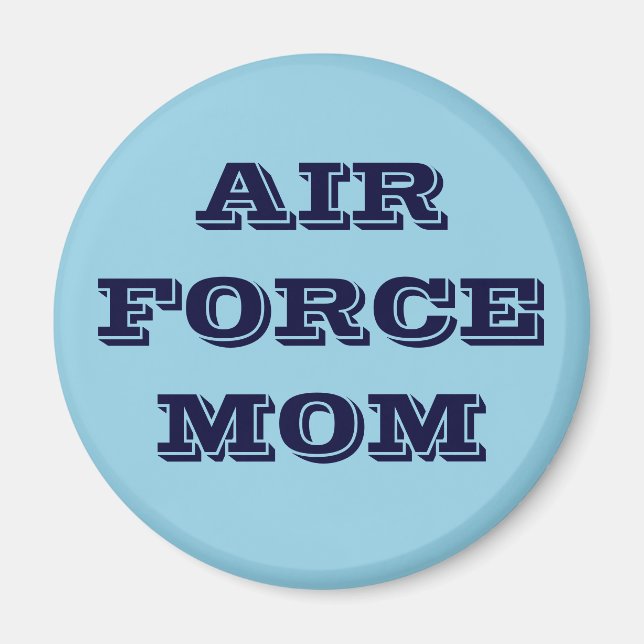 Imán Magnet Air Force Mom (Frente)