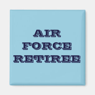 Imán Magnet Air Force Retiree