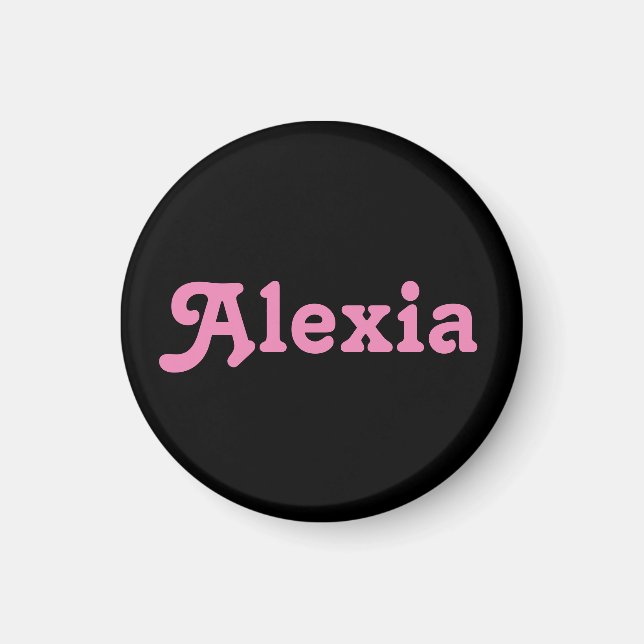 Imán Magnet Alexia (Frente)