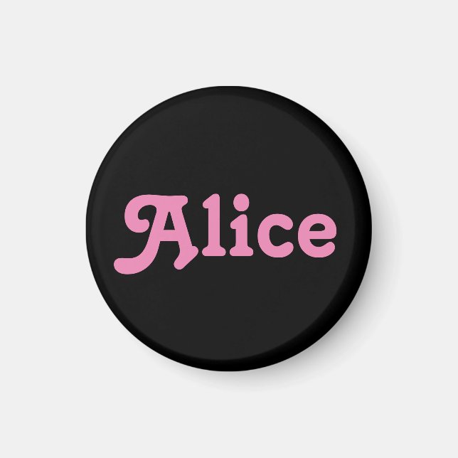 Imán Magnet Alice (Frente)