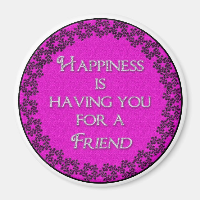 Imán Magnet - Amistad (Frente)