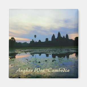 Imán Magnet Angkor Wat Silhouette Colours
