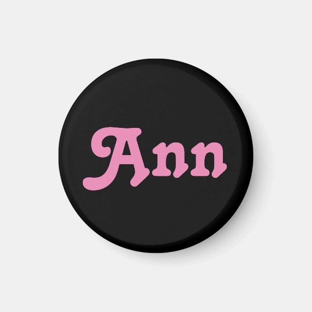 Imán Magnet Ann (Frente)