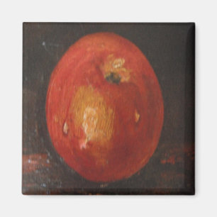 Imán Magnet Ann Hayes pintando Apple
