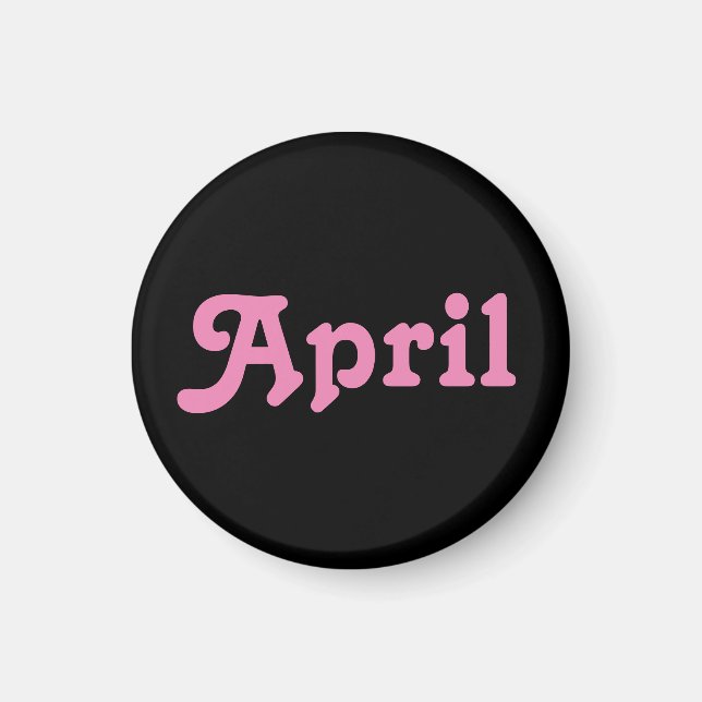 Imán Magnet April (Frente)