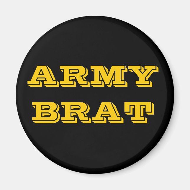 Imán Magnet Army Brat (Frente)