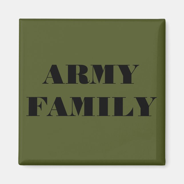 Imán Magnet Army Family (Frente)