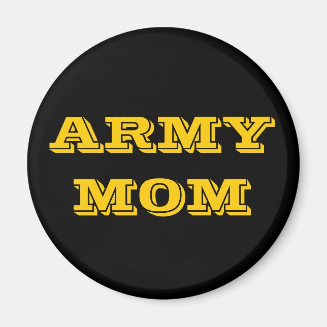 Imán Magnet Army Mom (Frente)