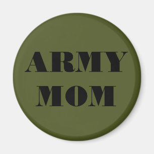 Imán Magnet Army Mom