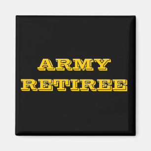 Imán Magnet Army Retiree