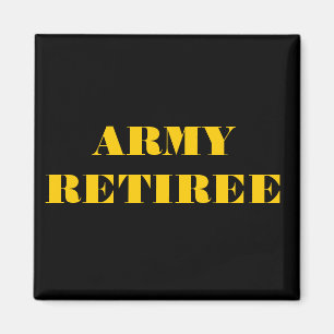 Imán Magnet Army Retiree