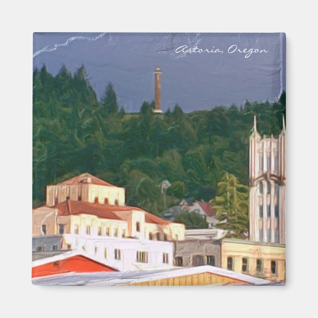 Imán Magnet-Astoria Oregon (Frente)