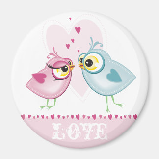 Imán MAGNET : Aves amoradas