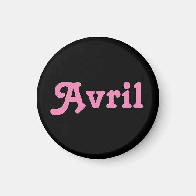 Imán Magnet Avril (Frente)