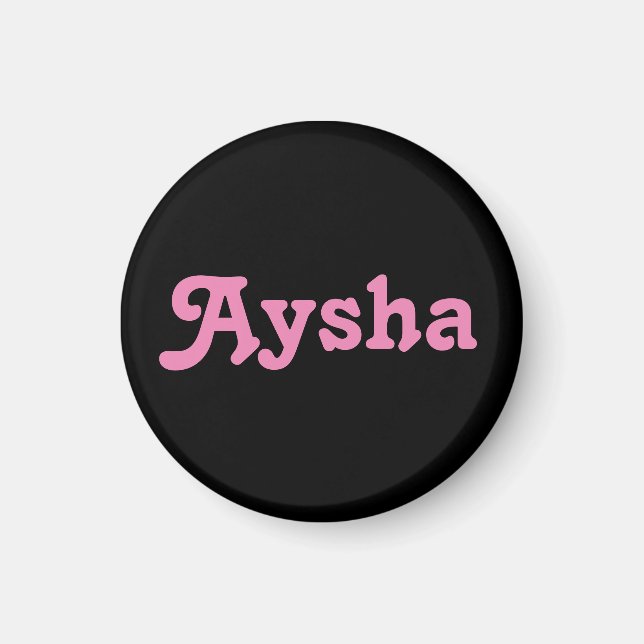 Imán Magnet Aysha (Frente)