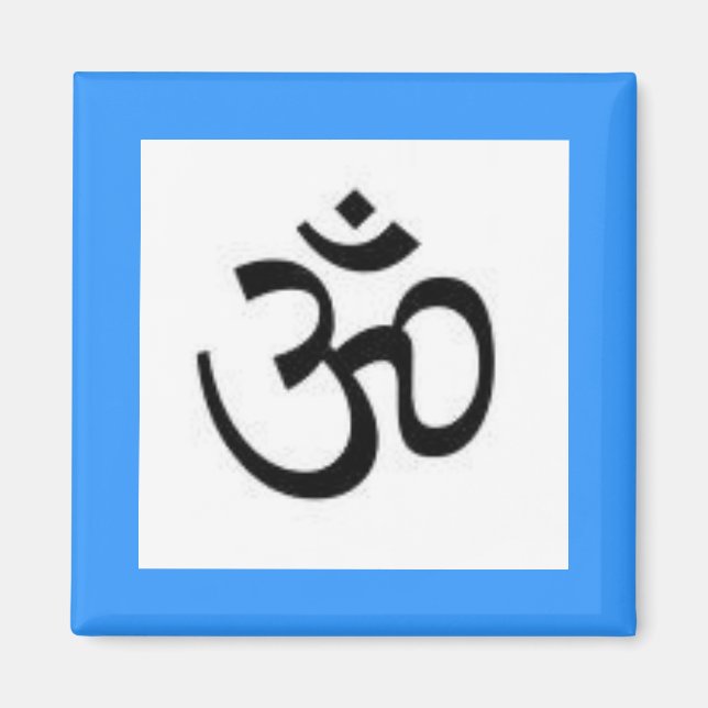 Imán Magnet azul OHM (Frente)