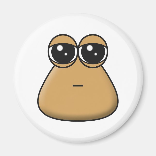 Imán Magnet - Baby Pou triste (Frente)