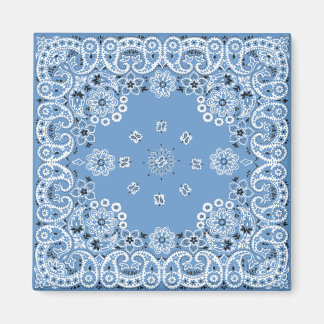 Imán Magnet Bandana Azul