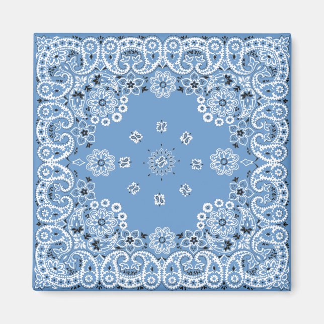 Imán Magnet Bandana Azul (Frente)
