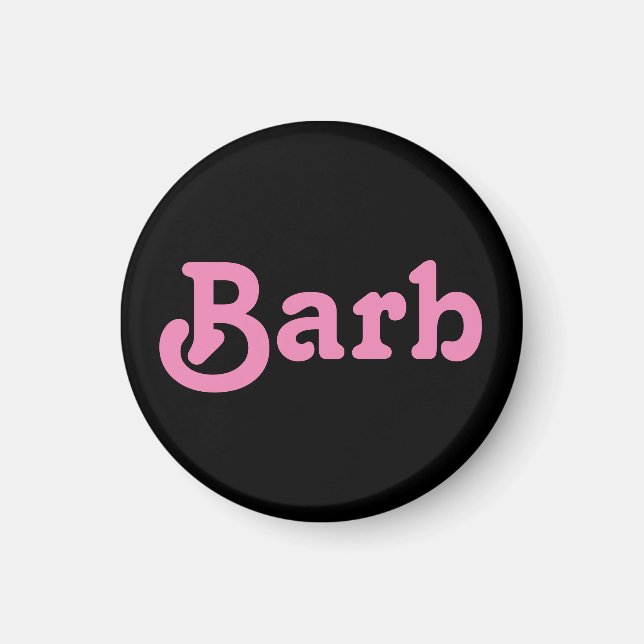 Imán Magnet Barb (Frente)