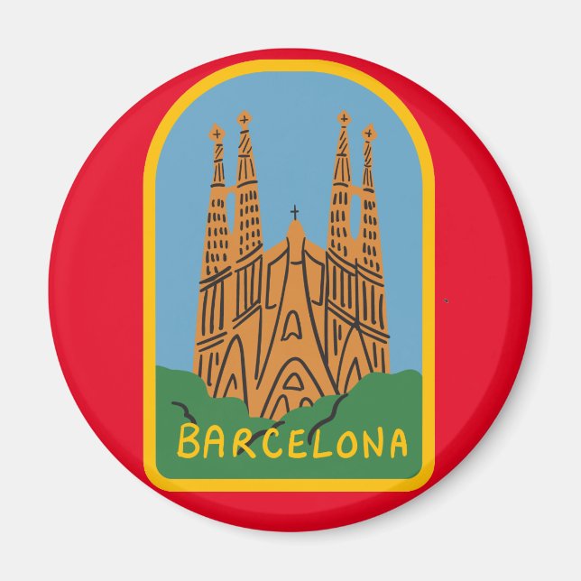Imán Magnet Barcelona (Frente)