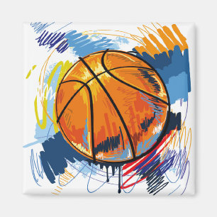 Imán Magnet-Basketball
