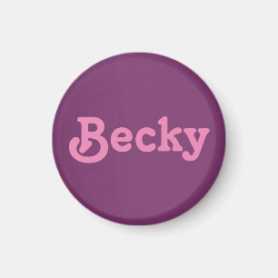 Imán Magnet Becky