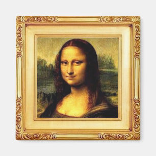 Imán Magnet Bella Artes - Mona Lisa de Leonardo da Vinc