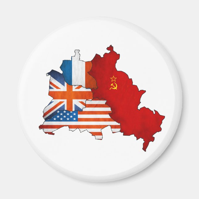 Imán Magnet - Berlín ocupado (Frente)