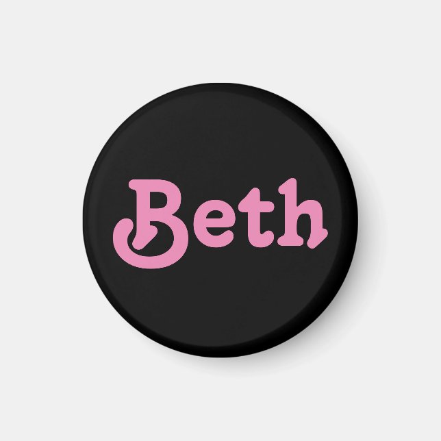 Imán Magnet Beth (Frente)