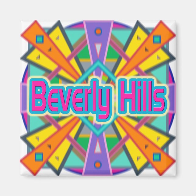 Imán Magnet "Beverly Hills" (Frente)