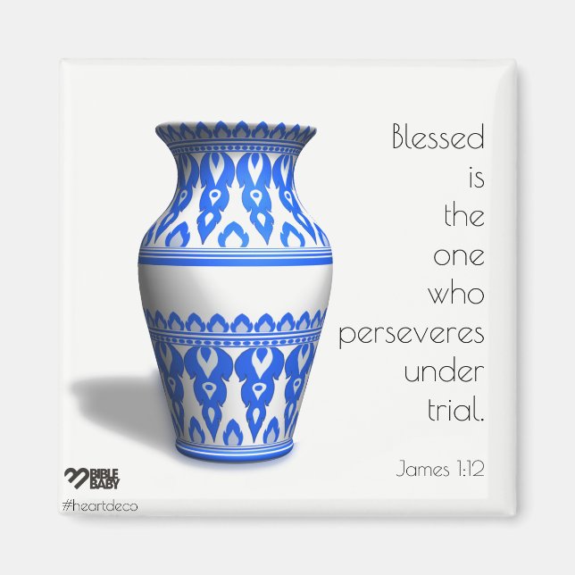 Imán Magnet Bible Verse - James (Frente)